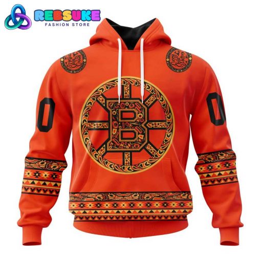 NHL Boston Bruins Specialized National Day For Truth And Reconciliation Hoodie Sweatshirt