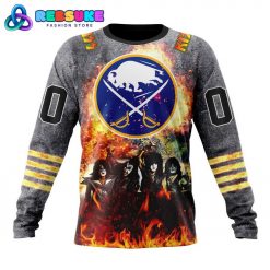 NHL Buffalo Sabres Special Mix KISS Band Design Hoodie