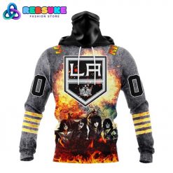 NHL Los Angeles Kings Special Mix KISS Band Design Hoodie