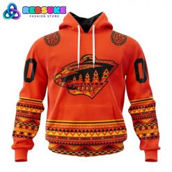 NHL Minnesota Wild Specialized National Day For Truth And Reconciliation Hoodie Sweatshirt