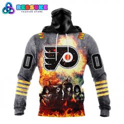 NHL Philadelphia Flyers Special Mix KISS Band Design Hoodie