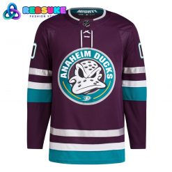 Anaheim Ducks Adidas Purple 30th Anniversary Primegreen Hockey Jersey