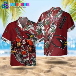 Arizona Cardinals NFL Floral Summer Hawaiian Shirt