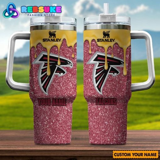 Atlanta Falcons NFL Customized 40 oz Stanley Tumbler