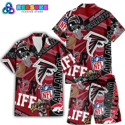 Atlanta Falcons NFL Summer Hawaiian Shirt And Short