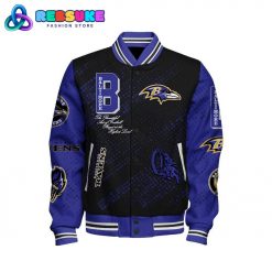 Baltimore Ravens 2024 NFL Pattern Varsity Jacket