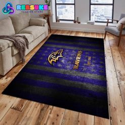 Baltimore Ravens NFL 2024 Rug Carpet