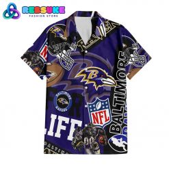 Baltimore Ravens NFL Summer Hawaiian Shirt And Short