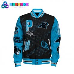 Carolina Panthers 2024 NFL Pattern Varsity Jacket