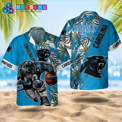 Carolina Panthers NFL Floral Summer Hawaiian Shirt