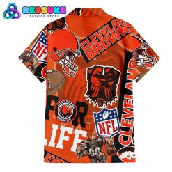Cleveland Browns NFL Summer Hawaiian Shirt And Short