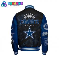 Dallas Cowboys 2024 NFL Pattern Baseball Jacket