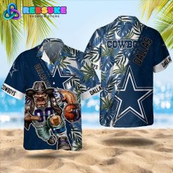 Dallas Cowboys NFL Floral Summer Hawaiian Shirt