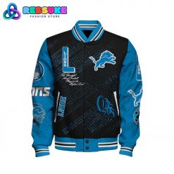 Detroit Lions 2024 NFL Pattern Varsity Jacket