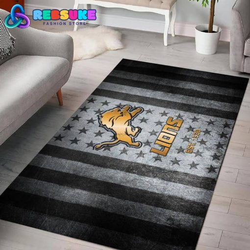 Detroit Lions NFL 2024 Rug Carpet