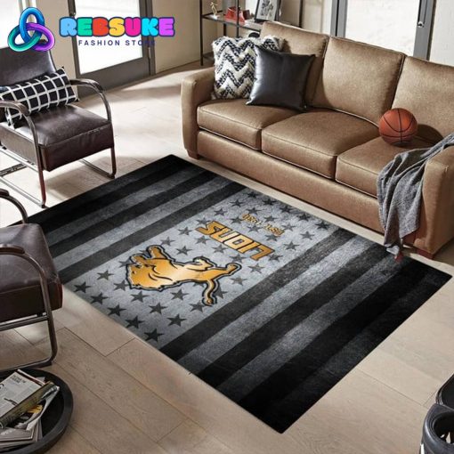 Detroit Lions NFL 2024 Rug Carpet