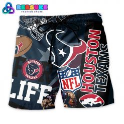 Houston Texans NFL Summer Hawaiian Shirt And Short
