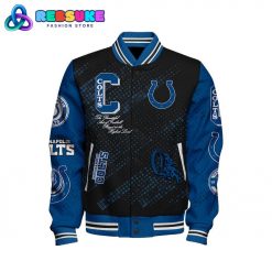 Indianapolis Colts 2024 NFL Pattern Varsity Jacket