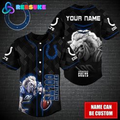 Indianapolis Colts NFL Custom Name Baseball Jersey
