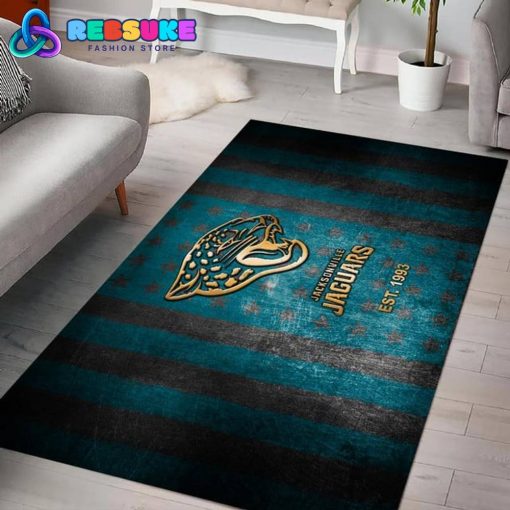 Jacksonville Jaguars NFL 2024 Rug Carpet