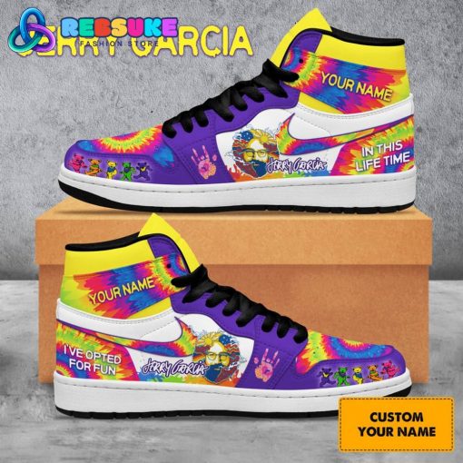 Jerry Garcia Customized Nike AIr Jordan 1