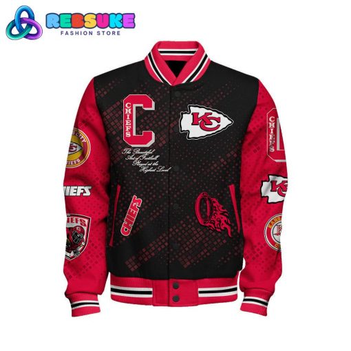 Kansas City Chiefs 2024 NFL Pattern Varsity Jacket
