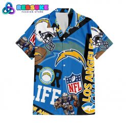 Los Angeles Chargers NFL Summer Hawaiian Shirt And Short