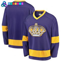 Los Angeles Gs Fanatics Branded Purple Gold Premier Hockey Jersey