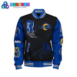 Los Angeles Rams 2024 NFL Pattern Varsity Jacket