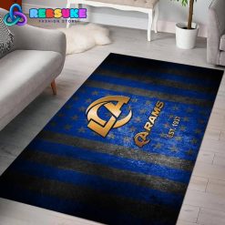 Los Angeles Rams NFL 2024 Rug Carpet