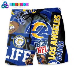 Los Angeles Rams NFL Summer Hawaiian Shirt And Short
