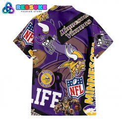 Minnesota Vikings NFL Summer Hawaiian Shirt And Short