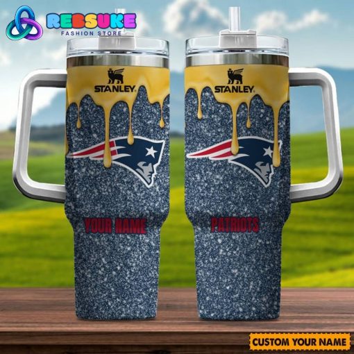 New England Patriots NFL Customized 40 oz Stanley Tumbler