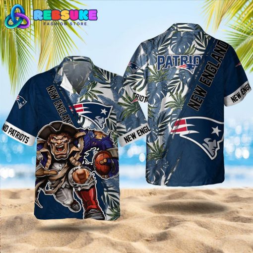 New England Patriots NFL Floral Summer Hawaiian Shirt