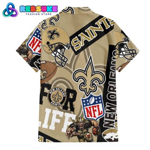 New Orleans Saints NFL Summer Hawaiian Shirt And Short
