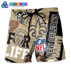 New Orleans Saints NFL Summer Hawaiian Shirt And Short