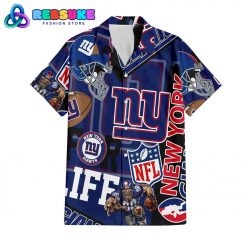 New York Giants NFL Summer Hawaiian Shirt And Short