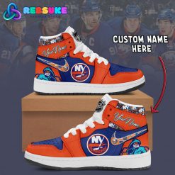 New York Islanders NHL Customized Air Jordan 1
