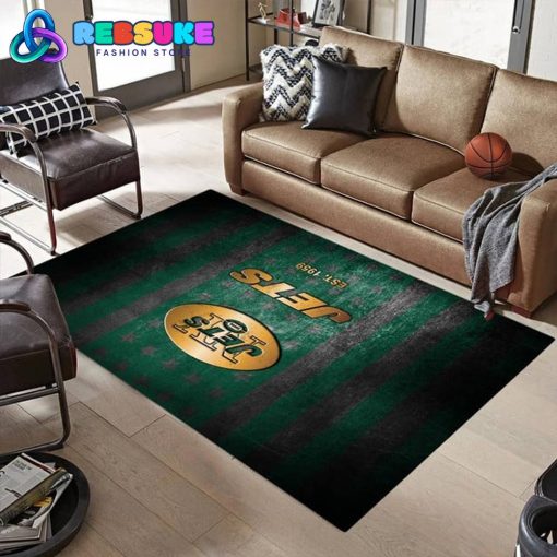 New York Jets NFL 2024 Rug Carpet