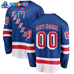 New York Rangers Fanatics Branded Blue Home Breakaway Hockey Jersey