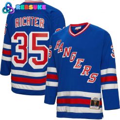 New York Rangers Mike Richter Mitchell & Ness Blue 1993/94 Blue Line Hockey Jersey