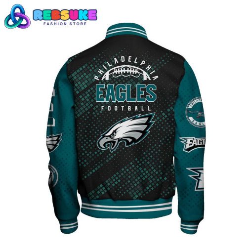 Philadelphia Eagles 2024 NFL Pattern Varsity Jacket