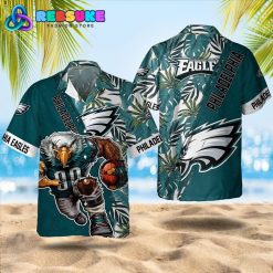 Philadelphia Eagles NFL Floral Summer Hawaiian Shirt