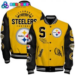 Pittsburgh Steelers 2024 NFL Pattern Baseball Jacket