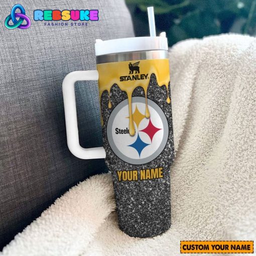 Pittsburgh Steelers NFL Customized 40 oz Stanley Tumbler