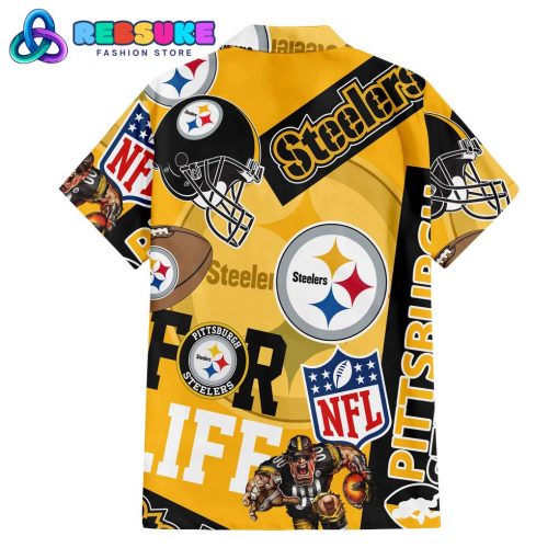 Pittsburgh Steelers NFL Summer Hawaiian Shirt And Short