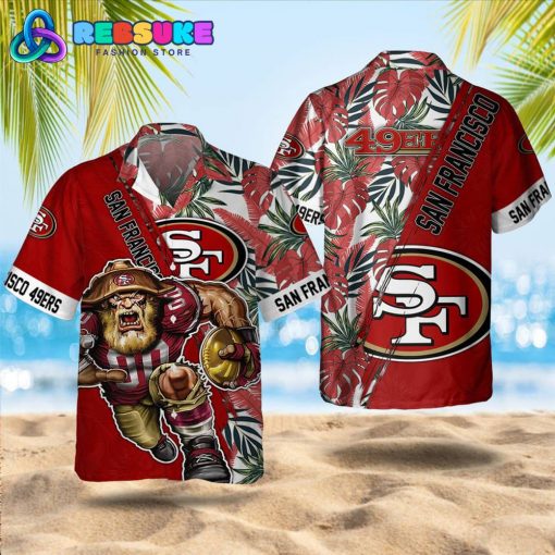 San Francisco 49Ers NFL Floral Summer Hawaiian Shirt