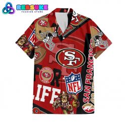 San Francisco 49Ers NFL Summer Hawaiian Shirt And Short