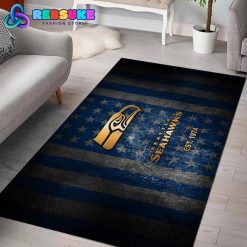 Seattle Seahawks NFL 2024 Rug Carpet