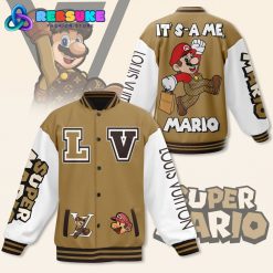 Super Mario x Louis Vuitton Brown Baseball Jacket